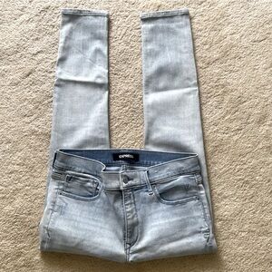 Express Mid-Rise Jeans Size 10S
